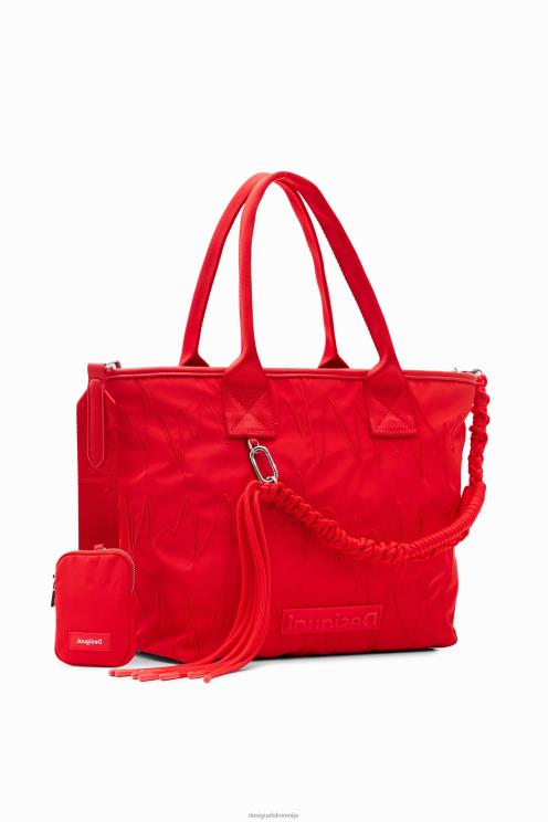 pripomoček NFXLT1188 ženske Desigual velika vezena velika torba