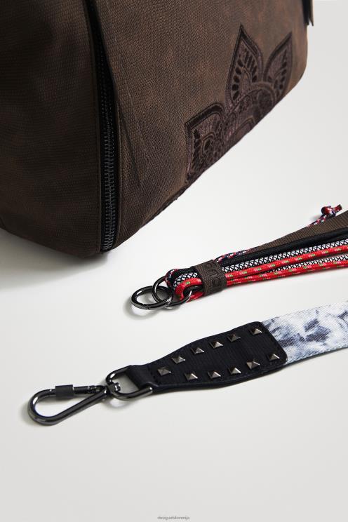 pripomoček NFXLT1366 ženske Desigual velika ročna torbica z reliefom