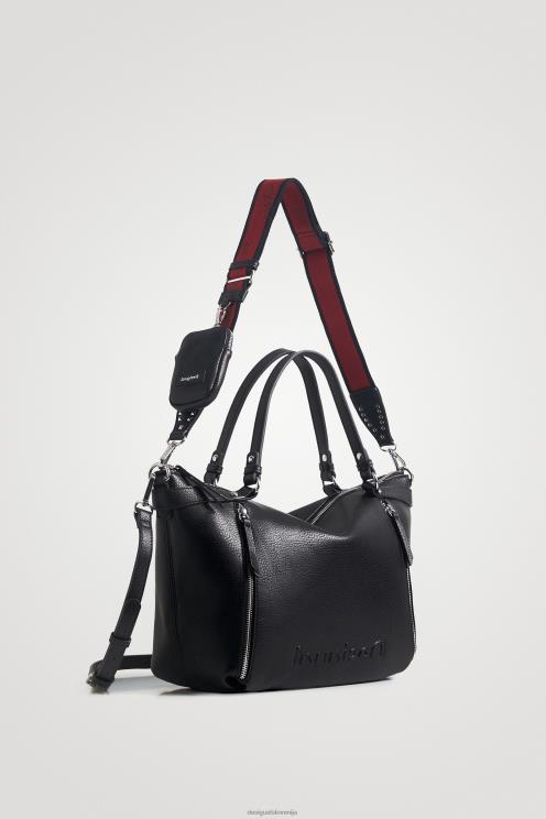 pripomoček NFXLT1368 ženske Desigual velika enobarvna torbica