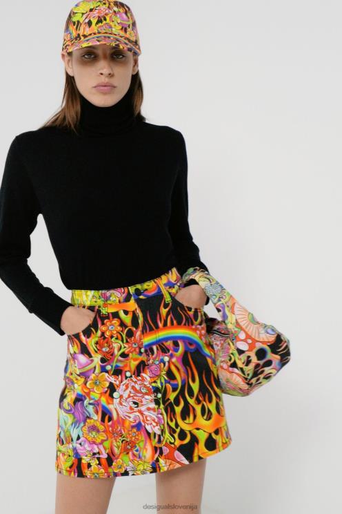 pripomoček NFXLT1369 ženske Desigual plamenska torbica