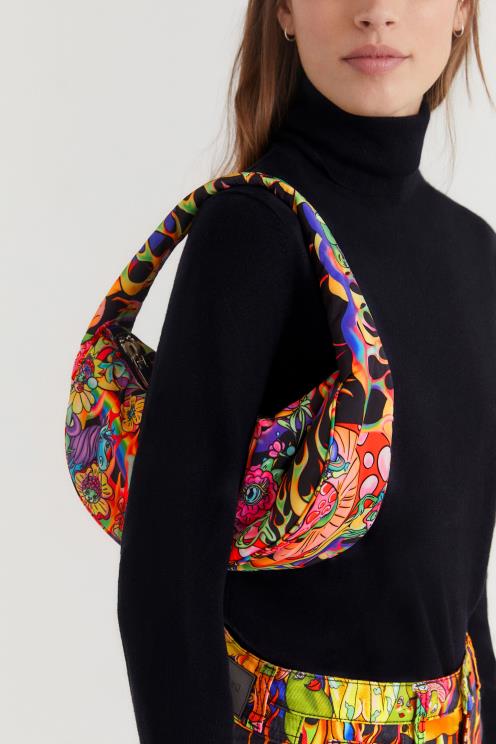 pripomoček NFXLT1369 ženske Desigual plamenska torbica