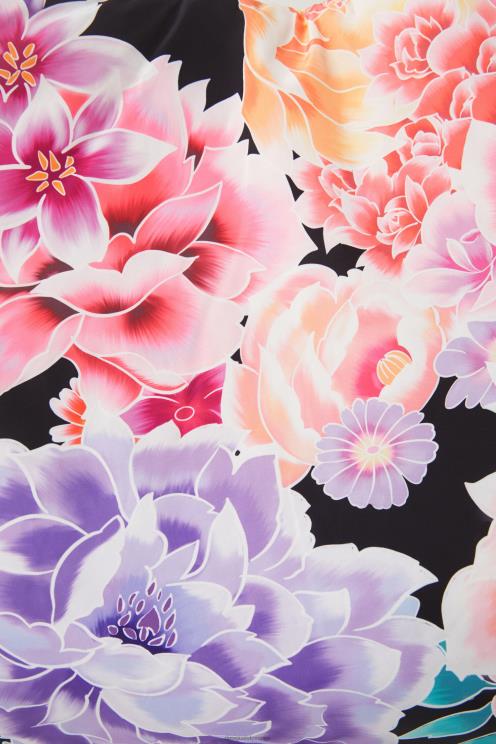 pripomoček NFXLT378 ženske Desigual velika torbica s cvetjem