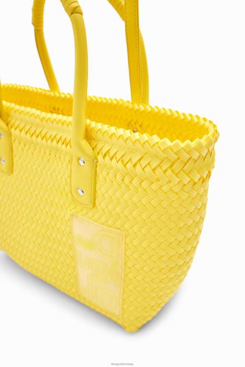 pripomoček NFXLT665 ženske Desigual srednje velika tkana velika torba