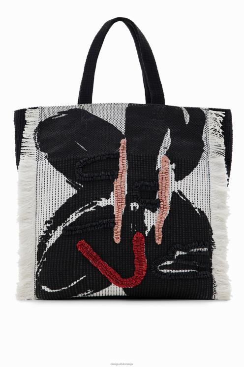 pripomoček NFXLT695 ženske Desigual velika torba za rože