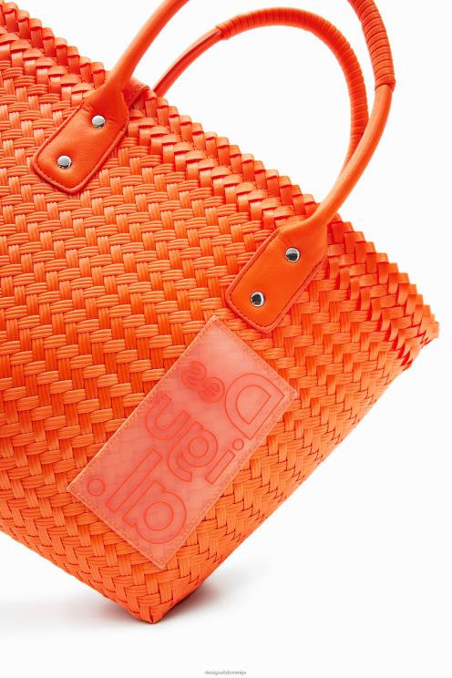 pripomoček NFXLT732 ženske Desigual srednje velika tkana velika torba