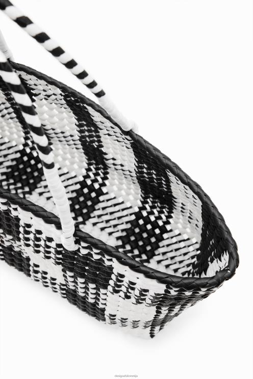 pripomoček NFXLT807 ženske Desigual xl pletena velika torba