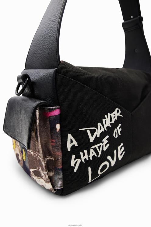 pripomoček NFXLT1182 ženske Desigual velika platnena časopisna torba