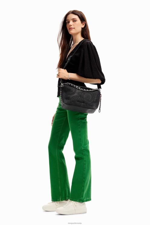 pripomoček NFXLT1186 ženske Desigual srednje velika vezena torba