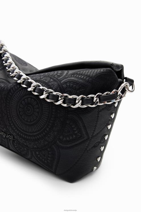 pripomoček NFXLT1186 ženske Desigual srednje velika vezena torba