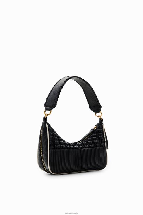 pripomoček NFXLT1248 ženske Desigual majhna patchwork torbica