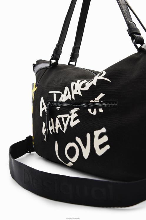 pripomoček NFXLT1254 ženske Desigual velika platnena časopisna torba