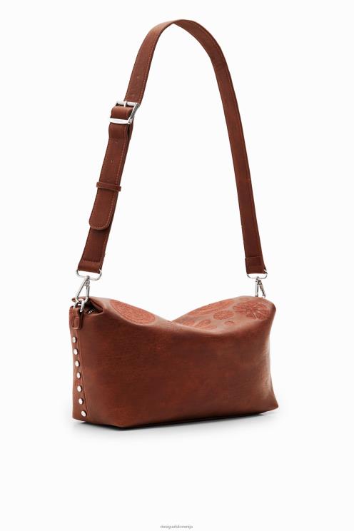 pripomoček NFXLT1299 ženske Desigual srednje velika vezena torba