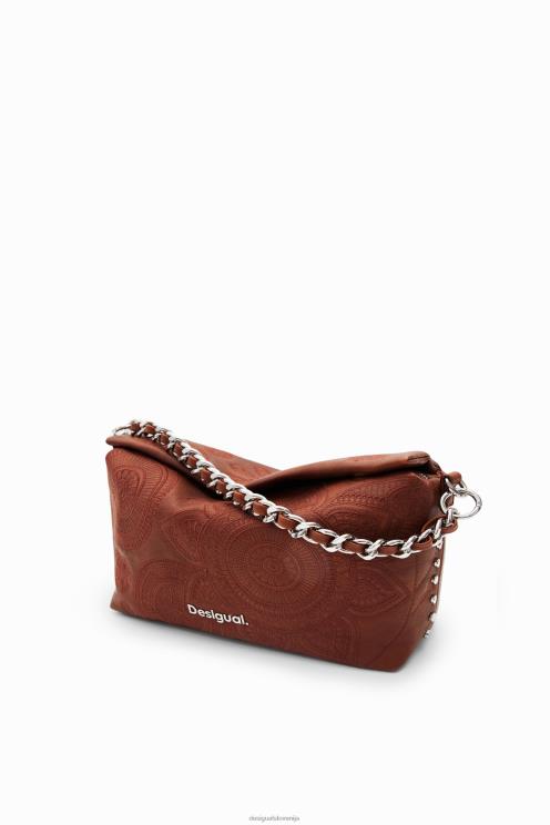 pripomoček NFXLT1299 ženske Desigual srednje velika vezena torba