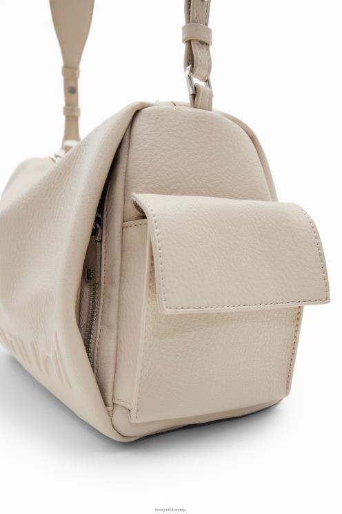 pripomoček NFXLT1301 ženske Desigual srednje velika torba s polovičnim logotipom