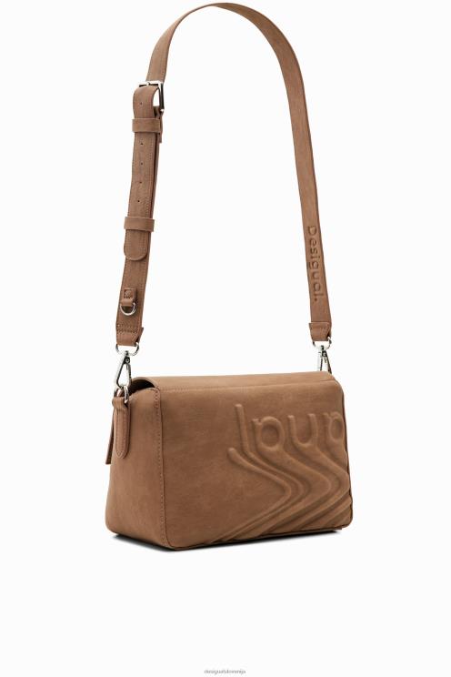 pripomoček NFXLT1322 ženske Desigual majhna torbica z vtisnjenim logotipom