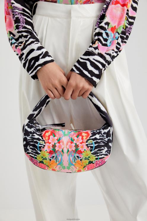 pripomoček NFXLT1334 ženske Desigual zebra torba za zanke