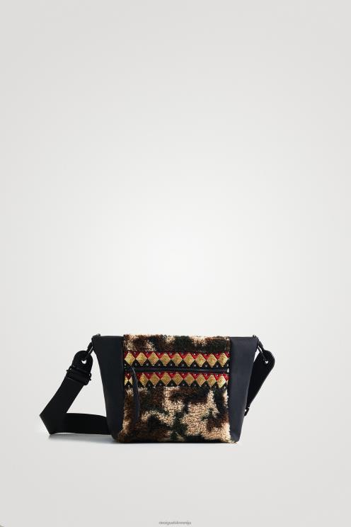 pripomoček NFXLT1381 ženske Desigual volnena torba za zanke