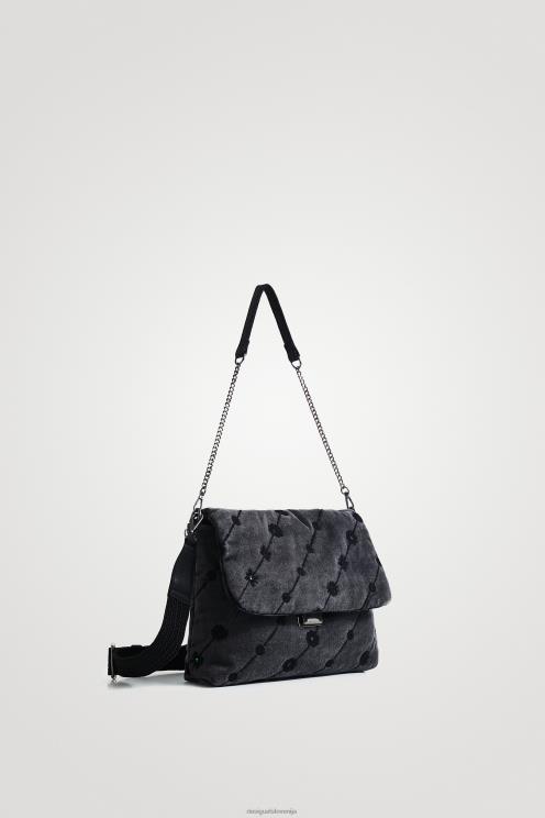 pripomoček NFXLT1382 ženske Desigual torbica z denim efektom