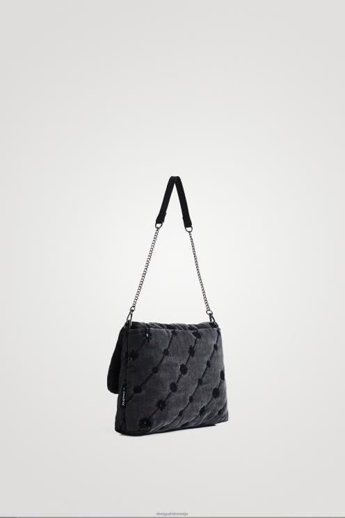 pripomoček NFXLT1382 ženske Desigual torbica z denim efektom