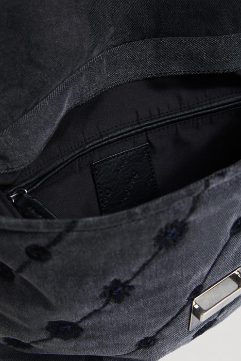 pripomoček NFXLT1382 ženske Desigual torbica z denim efektom