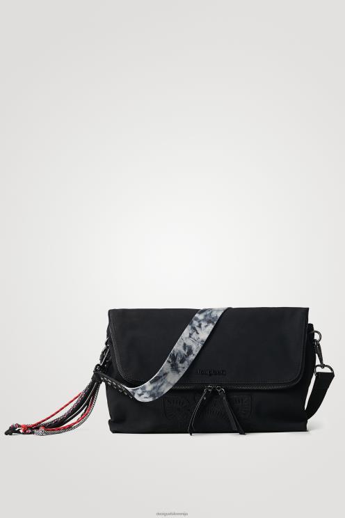 pripomoček NFXLT1386 ženske Desigual usnjena torbica z učinkom