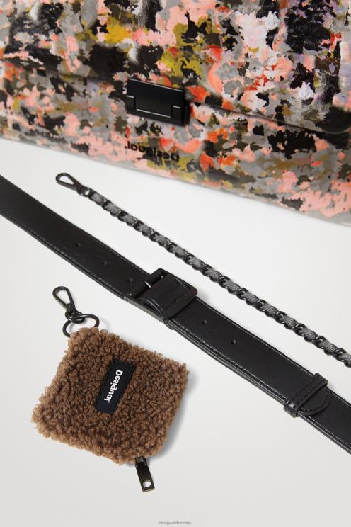 pripomoček NFXLT1396 ženske Desigual zunanja zaponka torbe za zanke