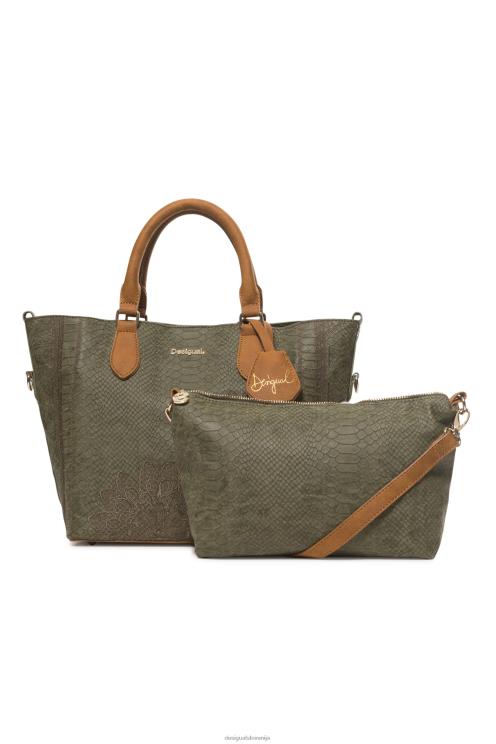 pripomoček NFXLT1399 ženske Desigual mandala torba z učinkom plazilcev