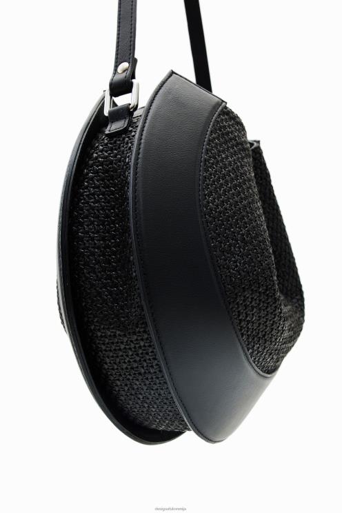 pripomoček NFXLT772 ženske Desigual okrogla usnjena torba maitrepierre