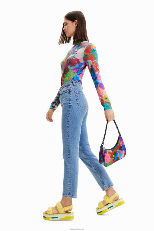 pripomoček NFXLT823 ženske Desigual majhna cvetlična vrečka