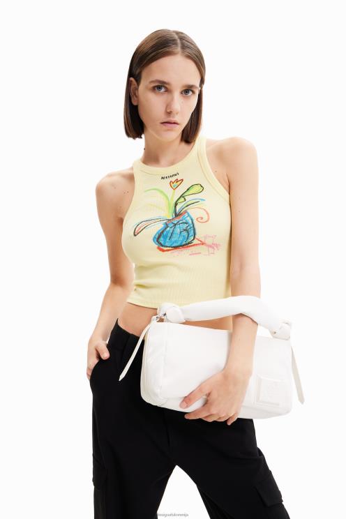 pripomoček NFXLT834 ženske Desigual prešita torba srednje velikosti