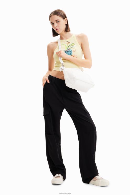 pripomoček NFXLT834 ženske Desigual prešita torba srednje velikosti